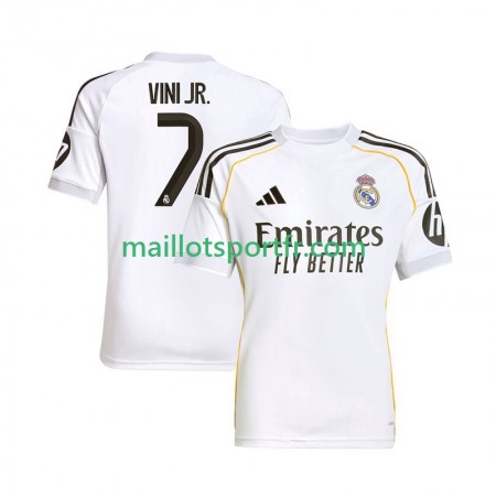 Maillot de Foot Real Madrid Vinicius Junior 7 Domicile 2025/26
